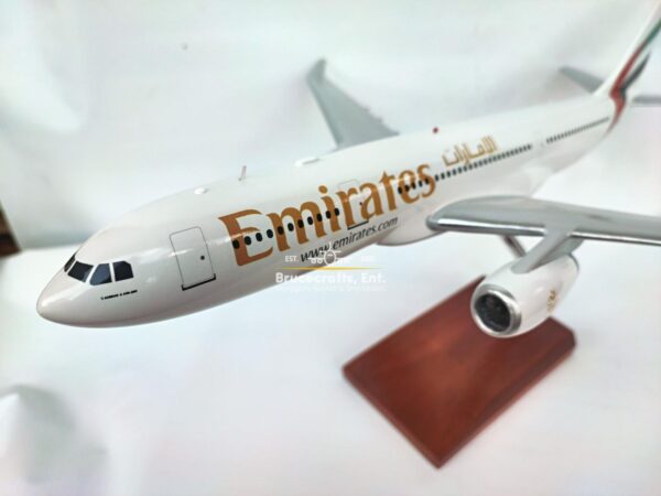 Model of Airbus A330-200 Emirates Airlines with detailed craftsmanship.